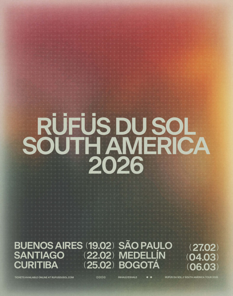 RÜFÜS DU SOL anuncia su nueva gira por Latinoamérica