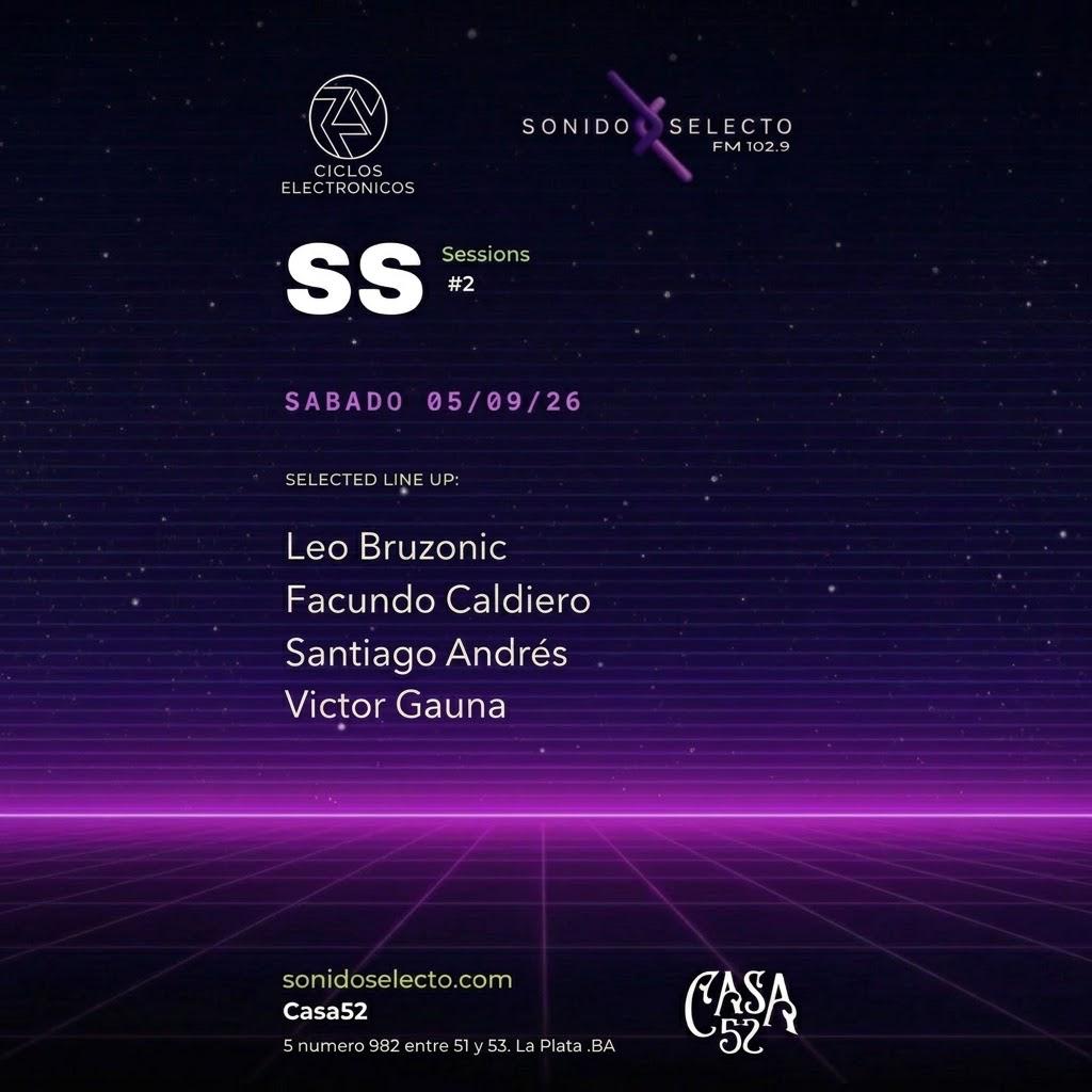 Vuelve Sonido Selecto Sessions está vez en La Plata